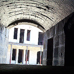 Inside the fort